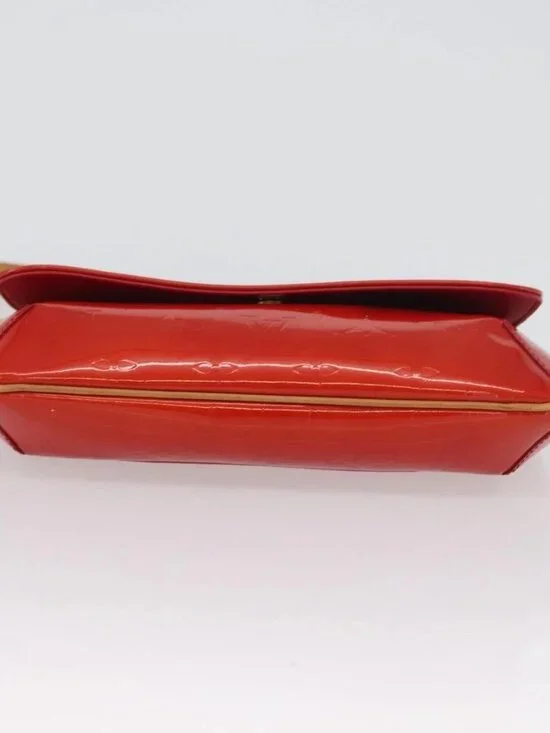 LOUIS VUITTON Monogram Vernis Thompson Street Bag Red M91094 LV Auth 172379 - Picture 7 of 16